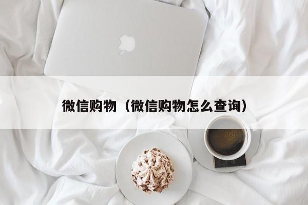 微信购物（微信购物怎么查询）